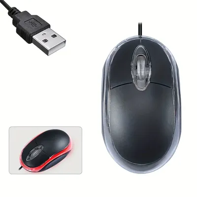 Lumines zierende kabel gebundene Maus 1000dpi Computer USB-Gaming-Mäuse für PC-Notebook-Laptops rutsch feste kabel gebundene Büromaus