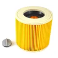 Sacchetti di filtri antipolvere d'aria di ricambio di alta qualità per aspirapolvere Karcher parti cartuccia filtro HEPA WD2250 WD3.200 MV2 MV3 WD3