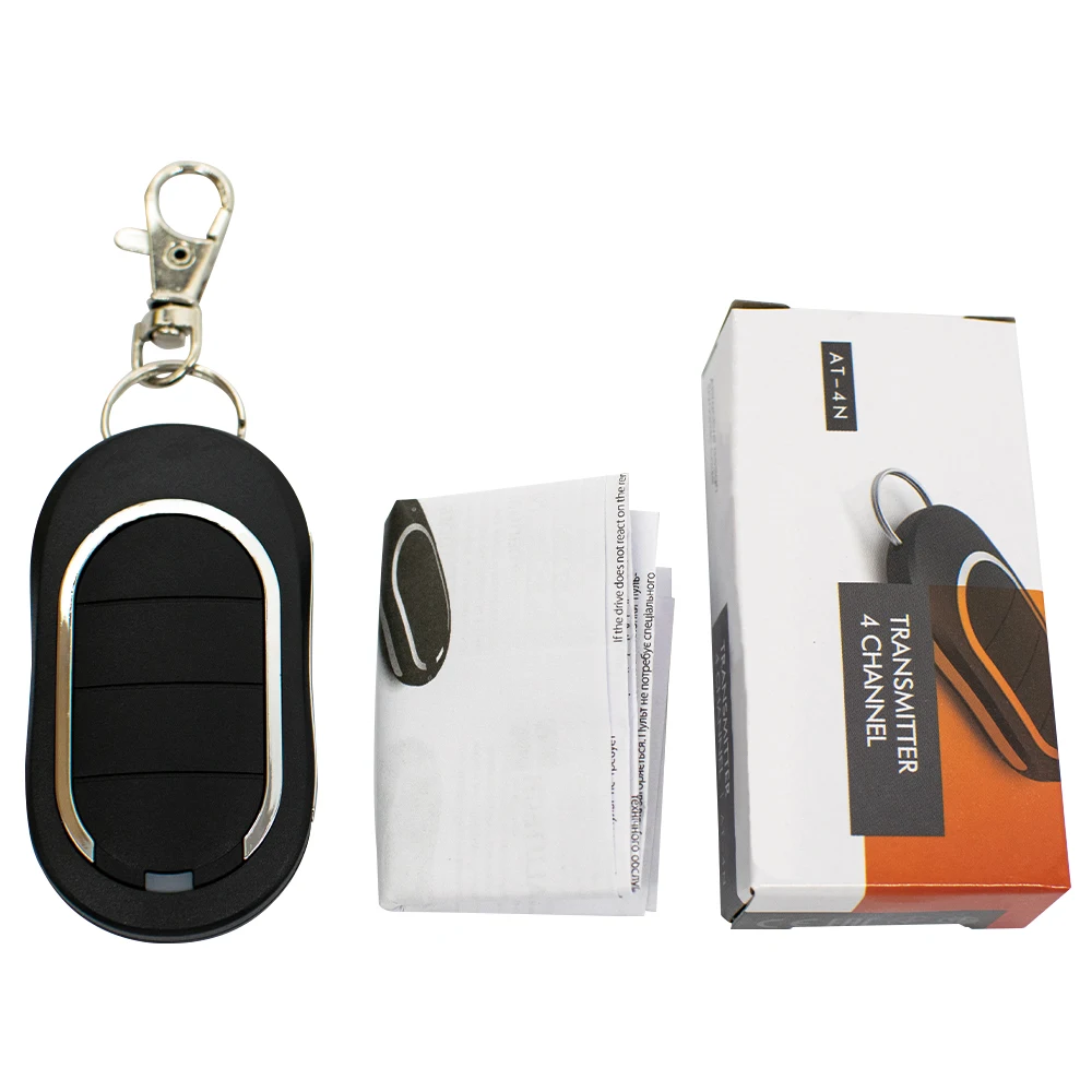 Alutech AT-4N garagentor fernbedienung compapible alutech AT-4N tor türöffner 433,92 433mhz schlüssel bund Image