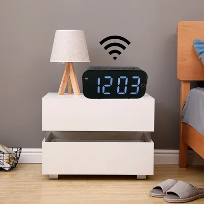 1080P FHD Tragbare Uhrkamera Audio- und Videorecorder WiFi Cam 100 ° Nanny-Kameras mit Weitwinkel-Bewegungserkennung und Fernanzeige