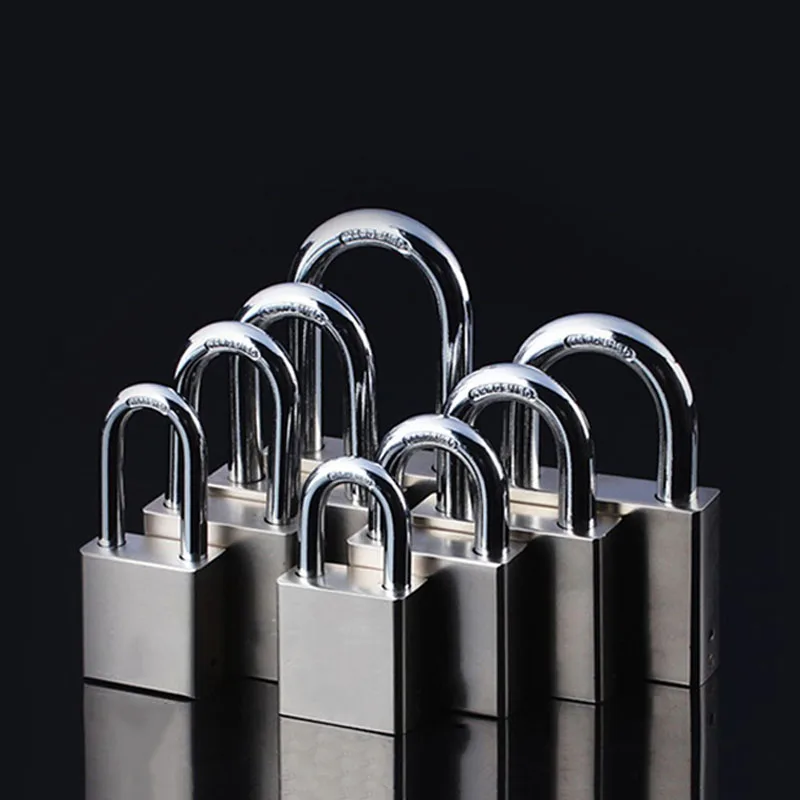 30/40/50/60/70mm Edelstahl Vorhängeschloss Anti-diebstahl und Anti-rasch von Türschloss Vorhängeschloss Anti-diebstahl Vorhängeschloss, anti-scher Vorhängeschloss Image