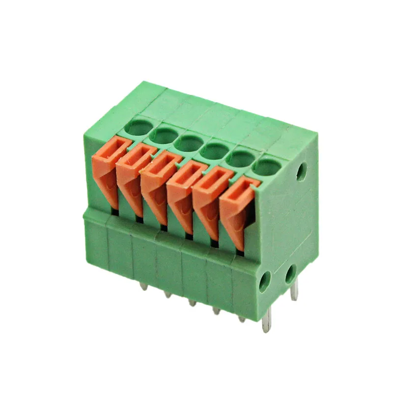 100-poliger dg141v 2,54mm Federklemmen block kf141v schrauben loser Druckknopf Typ ffkds/v-1, 5 mx322 Image