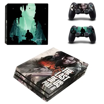 Die Letzten von Uns PS4 Pro Haut Aufkleber Decals Abdeckung Für PlayStation 4 PS4 Pro Konsole & Image