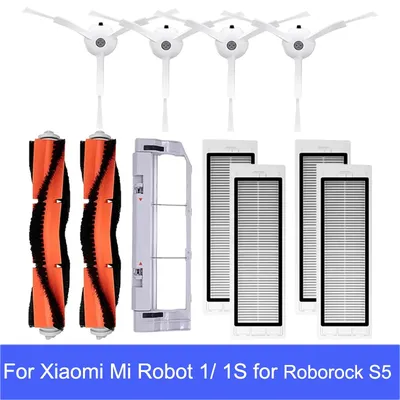 Hepa Filter Haupt bürste für Xiaomi Mi 1 1s für Roborock E3, S4, S4 Max, S5 Roboter Staubsauger Image