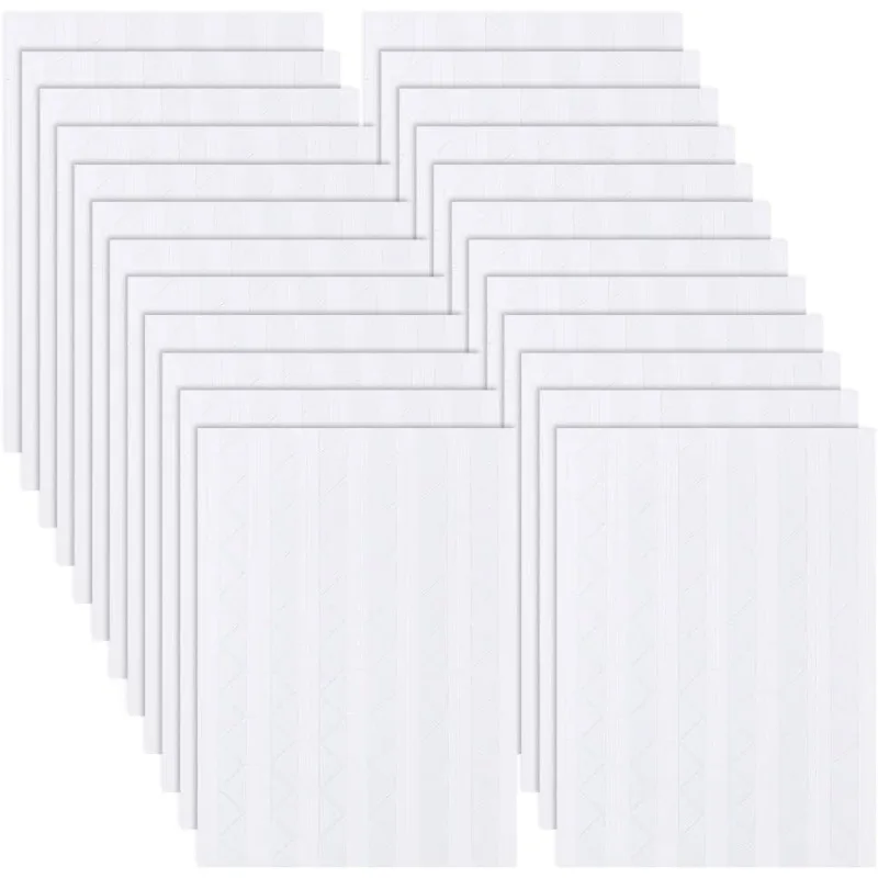 2448 pcs 24 Blatt Foto Ecken Aufkleber klar Foto Montage Ecken selbst klebende Dreieck Bild Ecke Kunststoff Aufkleber Image