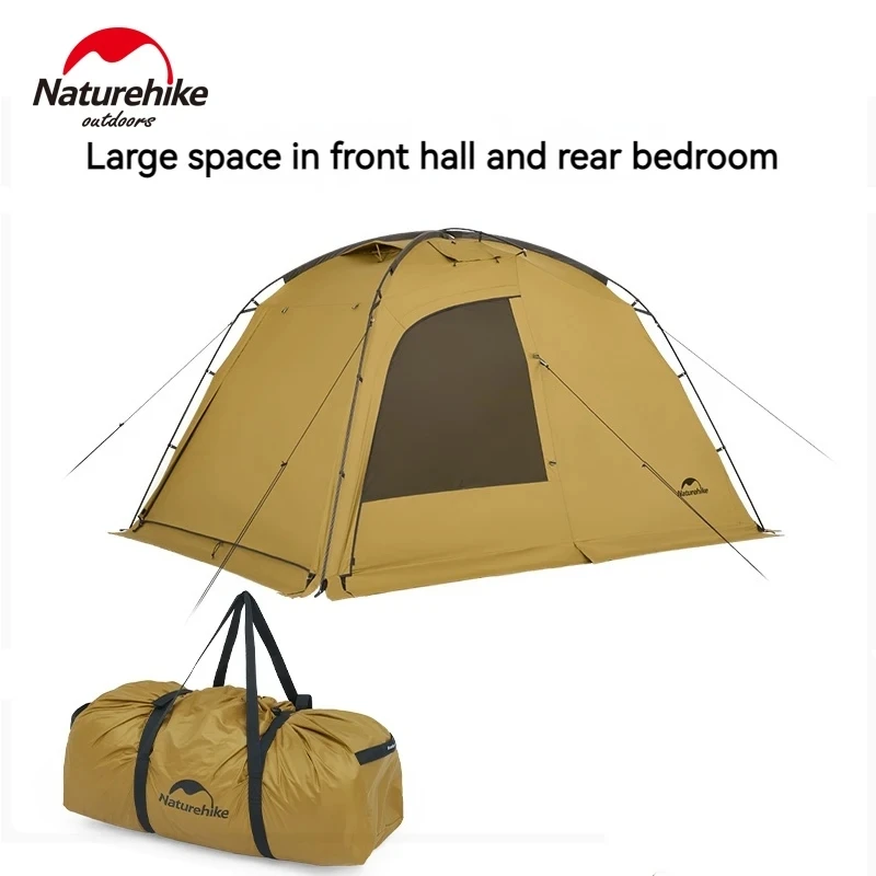 Nature hike dune 7,6 camping zelt 2 personen 4 saison zelte pu2000mm outdoor wandern ultraleichtes zelt mit schornstein gitter fenster Image