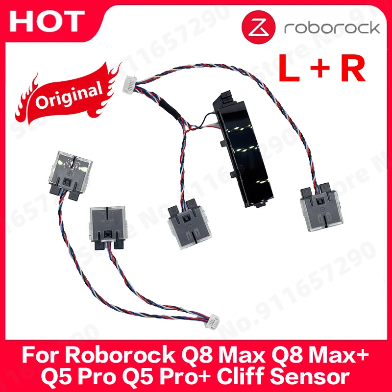 Original Roborock Q8 Max Q8 Max+ Q5 Pro Q5 Pro+ Ultron lite – Rechts und Links Cliff Montageteile Staubsauger Cliff Sensor Image