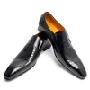 Mode Slip-on Loafer Schnalle Leder Schuh tägliche Freizeitschuhe Herren Business formelle Büroschuhe Original Designer British