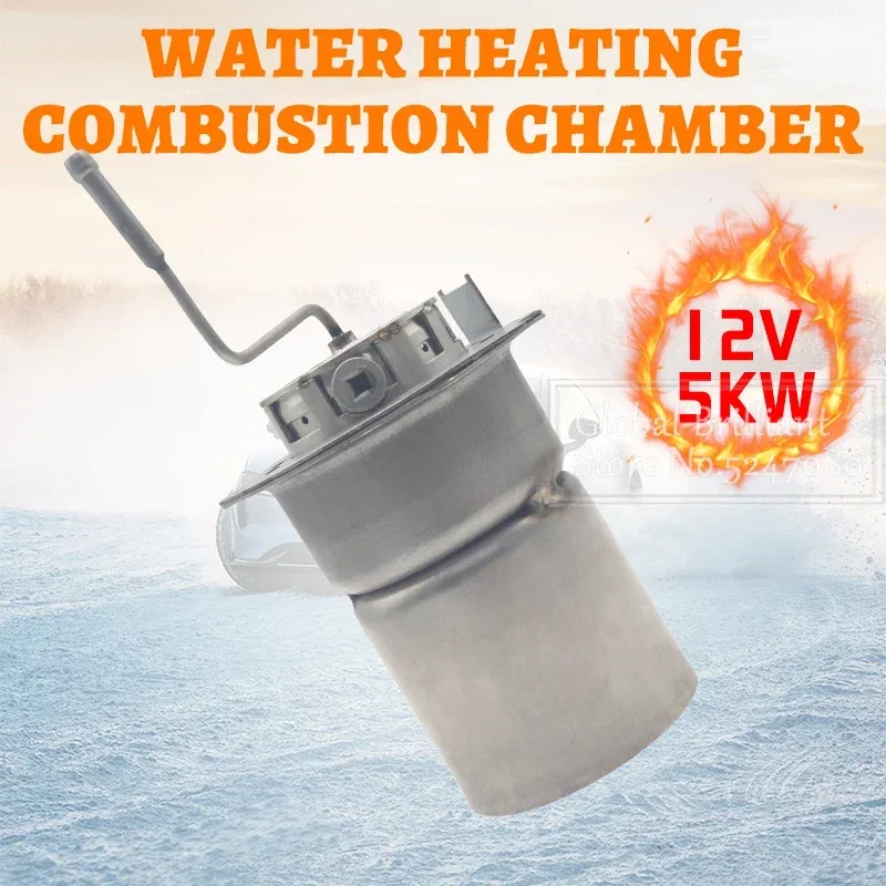 Auto-Warmwasserbereiter-Kits, 12 V, 5 kW, Vierkantloch-Brenner, Verbrennung, Chambe, Diesel, für WebastoThermo Top C E P Z 92335C 1322849 Ein 92995D