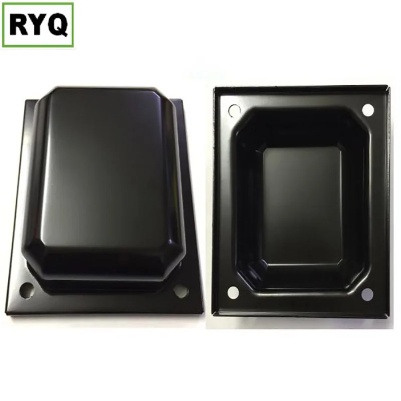 2PCS Transformator Abdeckung EI76/86/96/105/114 Ende Glocken Screening Kann Abdichtung Wanten Metall schutz Schild Lautsprecher Zubehör Image