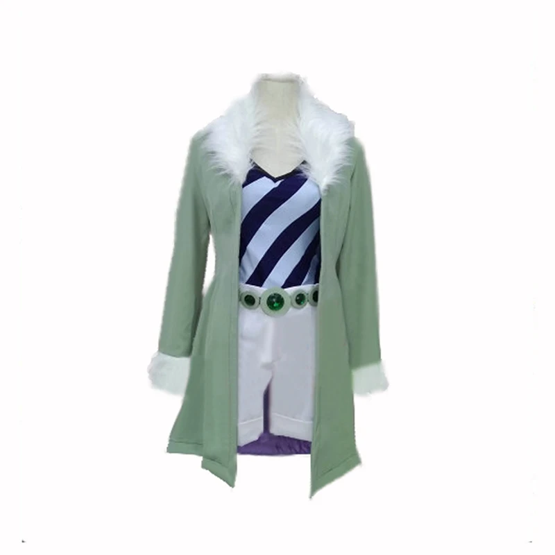 Nefeltari Vivi Miss Prinzessin Cosplay Kostüm Jede Größe Top + Kurz + Mantel + Gürtel für Halloween Weihnachten