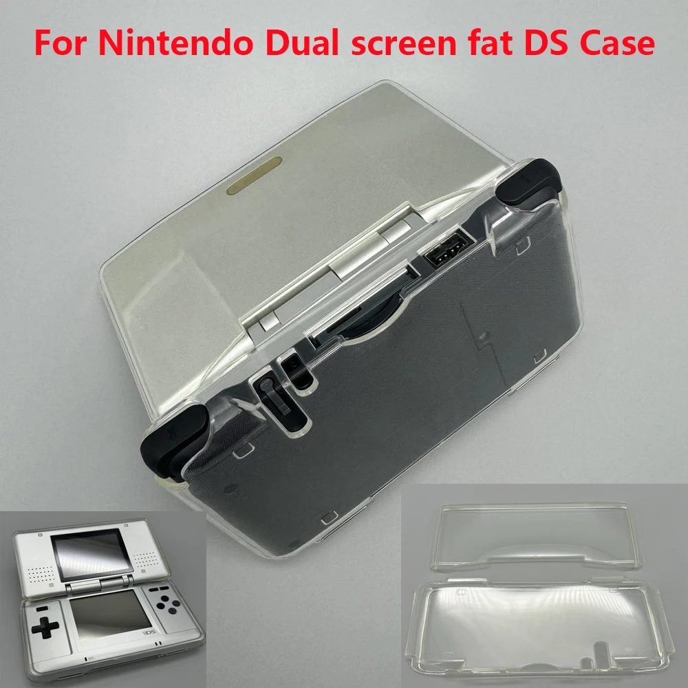 Tpu silikon abdeckung für nds erste generation ds dicke maschine für nintendo dual screen fat ds spiel konsole schutzhülle Image