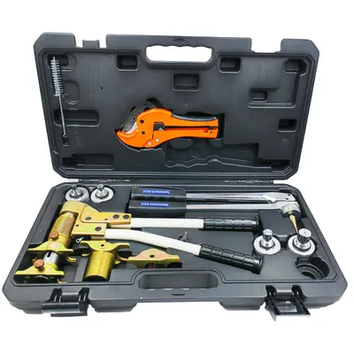 Sanitär Werkzeuge Pex Fitting tool PEX-1632 Palette 16-32mm gabel Armaturen mit Gute Qualität Beliebte Werkzeug Sanitär crimpen werkzeug