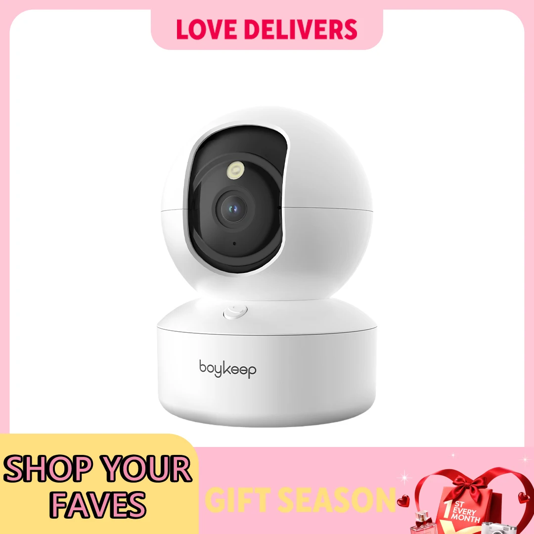 BoyKeep 3MP 5G/2,4 GHz WiFi Indoor Home Security IP Smart Baby Monitor Kamera Automatische Tracking 24/7 Video Überwachung Kamera Image