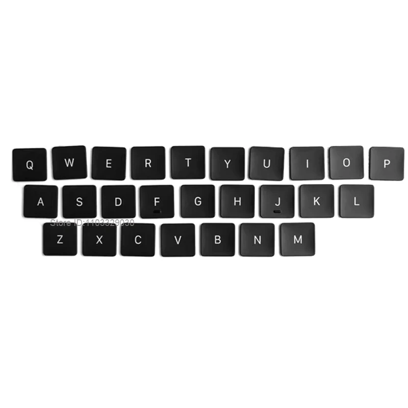 Ersatz-Tastenkappen-Tastenkappe, Scherenclip-Buchstabenscharnier für Apple Mac Studio Magic Model A2520 Q W E R T Y U IO P A S D F G H J K Image