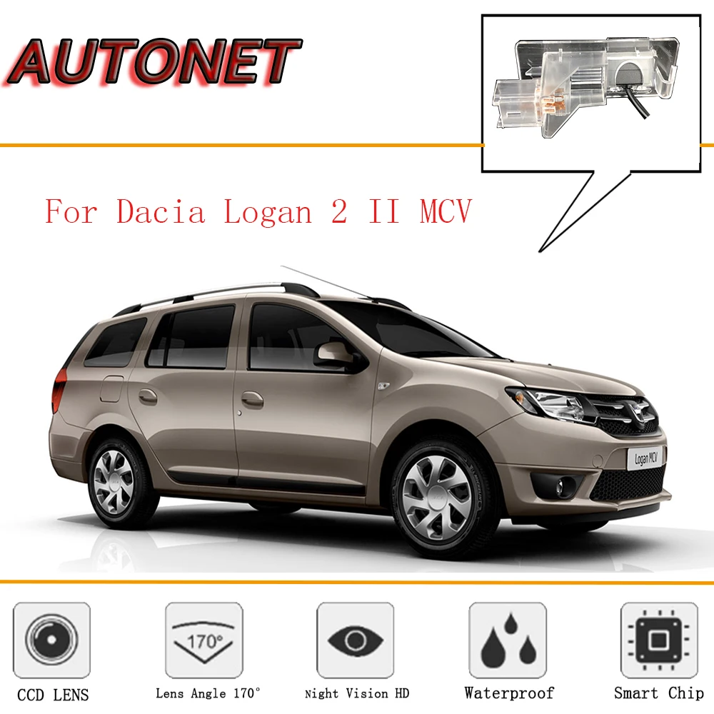 AUTONET Rückansicht kamera Für Dacia Logan2 II MCV II 2013 ~ 2018/Nachtsicht/CCD/Reverse kamera/Backup Kamera/lizenz platte kamera Image