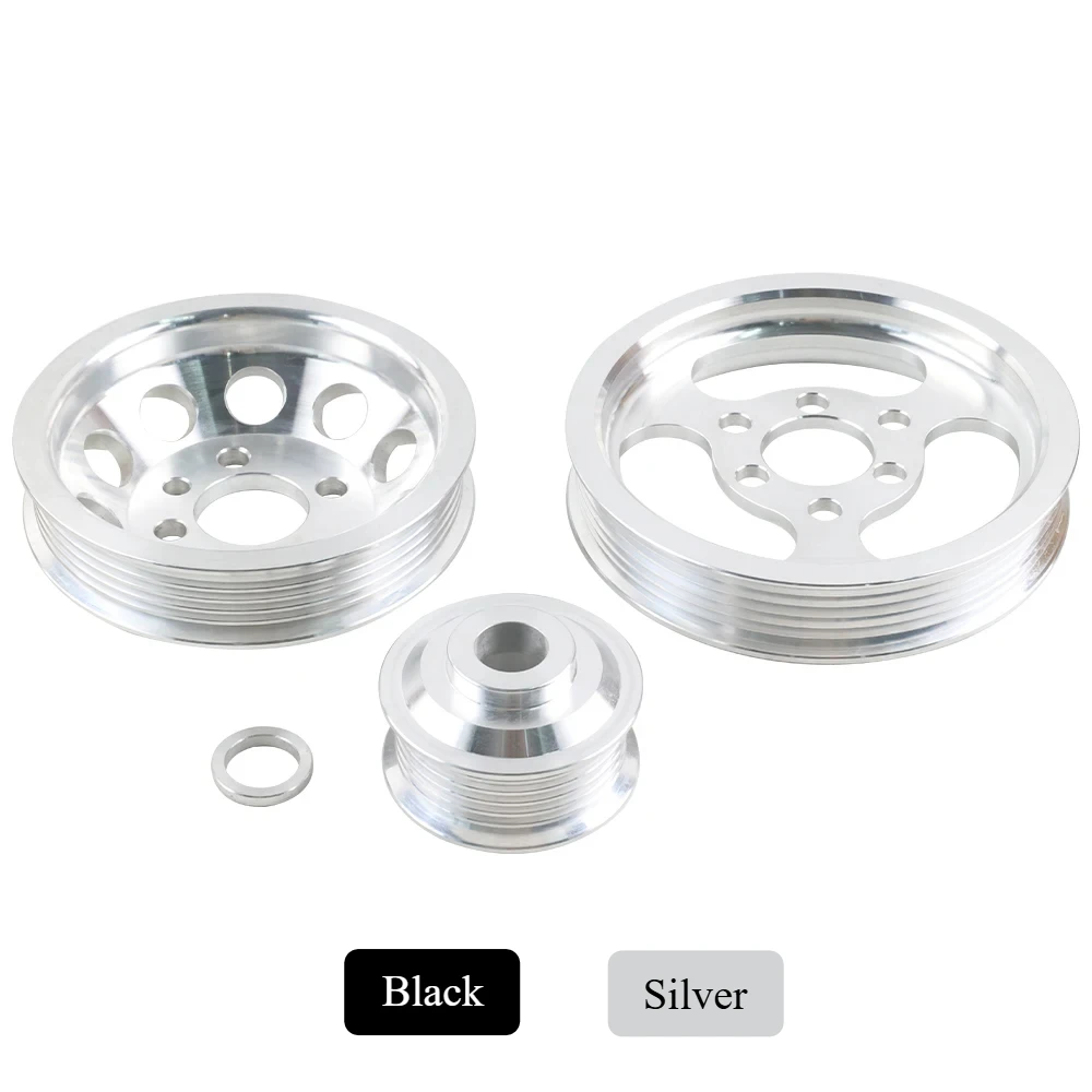 Auto-Verschleißteile, Billet-Aluminium, leichte Kurbelwelle, Kurbelrolle, passend für VW Audi TT225, 8n, 1,8 T Image