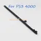 1pc Shell Gehäuse Fall Frontplatte Panel Netzschalter Streifen für PS3 4000 Licht Streifen Für PS3 Slim 4K