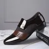 2025, Lederschuhe für Herren, klassisches Business-Kleid, Herrenschuhe, Mode, Party, Büro, formelle