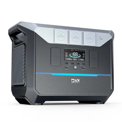 NEO2000 Portable Power Station 2000W 2073.6Wh Capacity LiFePO4 Battery Emergency Mobile Solar