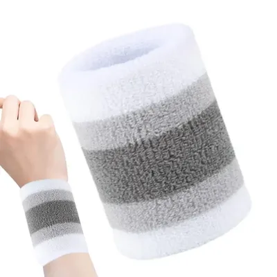 1Pcs Towel Sports Wristbands Tennis Sweat Bands Wrist Guard For Basketball Volleyball padel Fitness