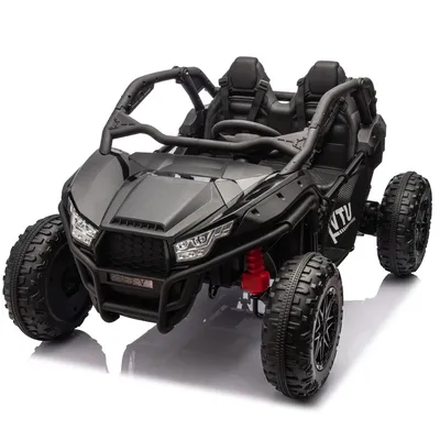 24V Two-seater Kid's Ride-on UTV with Parental Controls and 400W of Power for Children Aged 3+.