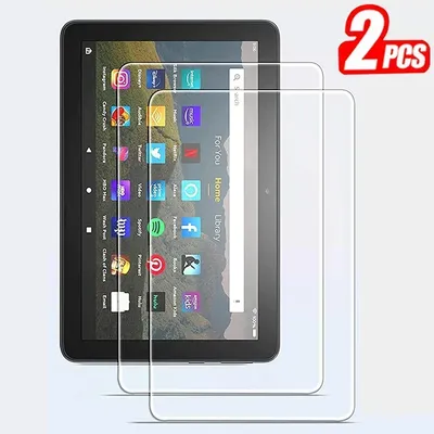 Tempered Glass For Amazon Kindle Fire HD 8 Plus 2020 8.0'' Tablet Protective Film For Fire HD 8 HD8