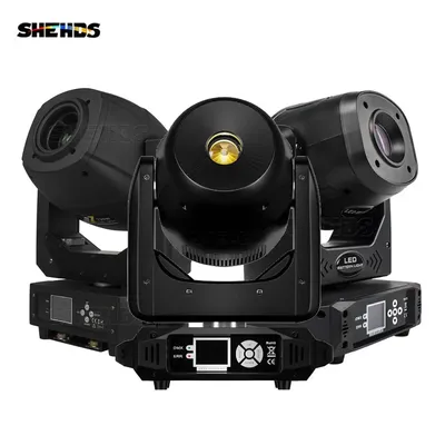SHEHDS LED 230W/160W/100W Spot Beam Moving Head Lighting for DJ Disco Bar Party Wedding Stage Lighting
