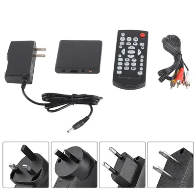 Full HD Mini Box Media Player 1080P Media Player Box Support USB MMC RMVB MP3 AVI MKV High