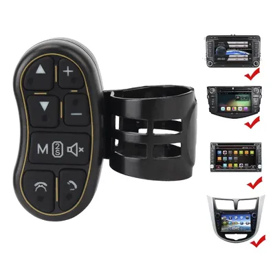 Wireless Remote Control Applicable Universal Car Steering Wheel Controller Car Navigation DVD