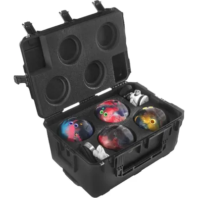 Waterproof Bowling Ball Cases with Wheels and Extension Handle