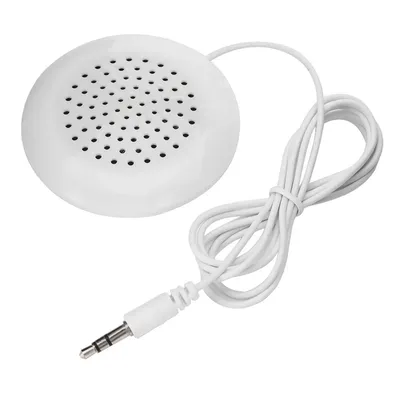 Portable Mini Stereo Pillow Speaker for mp3 /CD/Phone - 3.5mm DIY Audio Device