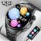 LIGE Fashion 1.39inch Smart Watch Men 360*360 HD Screen Heart rate monitor Bluetooth Call Waterproof