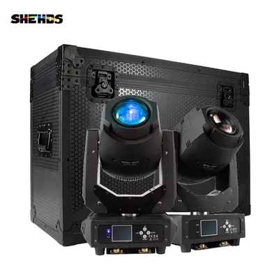 SHEHDS LED Spot 200W Lighting DMX512 Stage Effect Lighting for DJ Disco Party Nightclub Dance Floor