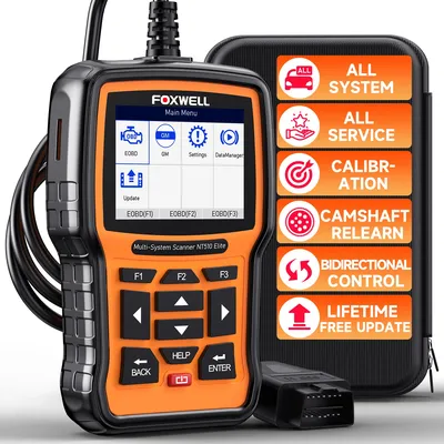 FOXWELL NT510 Elite For GM All System Bidirectional Car OBD2 Scanner Diagnostic Tools Oil Reset EPB