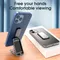 Foldable Mobile Phone Holder Ring Buckle Retractable Desktop CellPhone Stand Car Magnetic Bracket