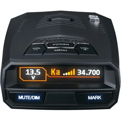 R4 Extreme Long-Range Laser/Radar Detector, Record Shattering Performance, Built-in GPS w/AUTO Mute