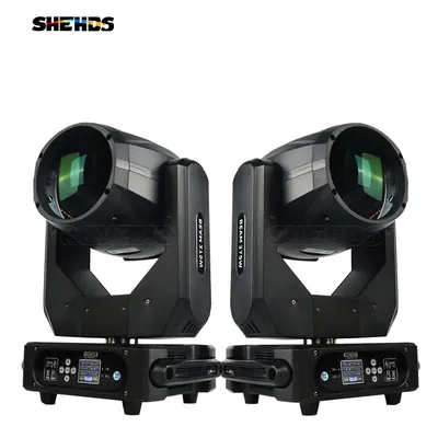 SHEHDS Bulb Beam 275W Moving Head Lighting 8+8+8-Prism With flight Case For Dj Disco Night Club Wedding Stage Equipment