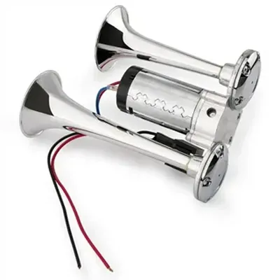 AAZRZRZ 12V car air horn, 600DB double horn Super loud car air double horn , universal speakers for