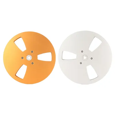 1/4 7 Inch Empty Tape Reel 3 Holes Reel-To-Reel Tape Machines Recorders Accessory Empty Aluminum