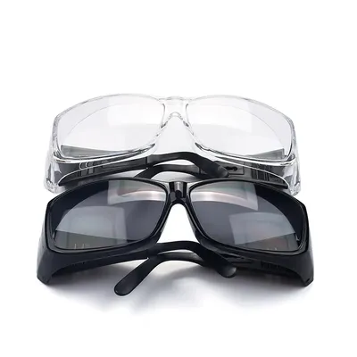 New type of outdoor riding goggles with pull-up feet construction site anti-splash foam goggles