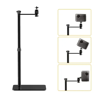 Projector Floor Support Stand Metal Holder Multi-angle Adjustable 360 ° Rotating Projector Bracket