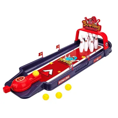 Bowling Set For Kids 2-5 Bowling Game Office Desk Toys Table Games Small Bowling Set For Men Women