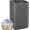 Nictemaw Portable Washing Machine, 17.8Lbs Capacity Full-Automatic Portable Washer, 2.4Cu.ft Washer