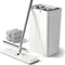 Floor Mop and Bucket, Mop for Floor Cleaning with 5 Microfiber Pads, Wet and Dry Use, Household