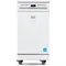18” Portable Dishwasher, Compact Dish Washer with 8-Place Setting Capacity, Stainless Steel Tub, 6