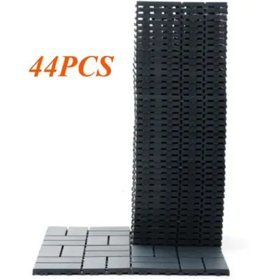 Plastic interlocking deck tiles outdoor waterproof floor deck tiles swimming pool balcony backyard