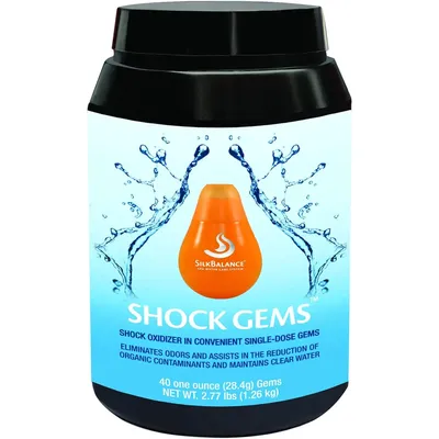 Shock Gems in Swimming Pool Chlorine Water Testing Products