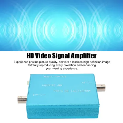 AHD CVI TVI High Definition Video Signal Amplifier Plug and Play Video Amplifier Signal Booster