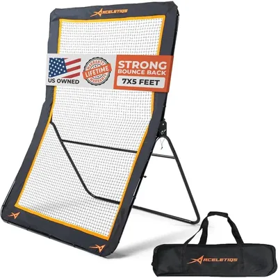 Lacrosse Rebounder for Backyard 5x7 Feet Baseball Rebounder Volleyball Rebounder - Lacrosse Ball